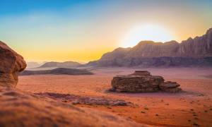 Wadi Rum at sunset - Jordan Tours - On The Go Tours copy