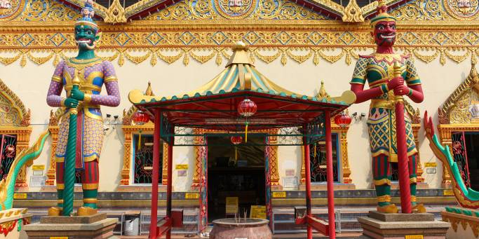 Wat Chayamangkalaram  - george Town - penang - malaysia