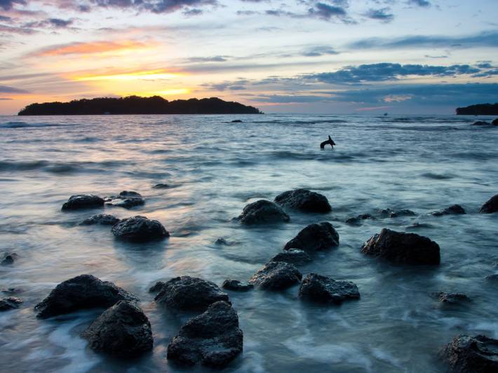 Waves at Santa Catalina in Panama