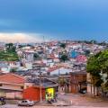 The gorgeous skyline of Sao Paolo at dusk