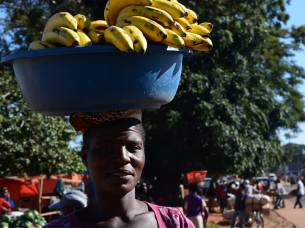 Woman in Lusaka - Zambia