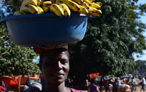 Woman in Lusaka - Zambia