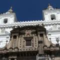 Ecuador's capital city, Quito, surrounded by mountains