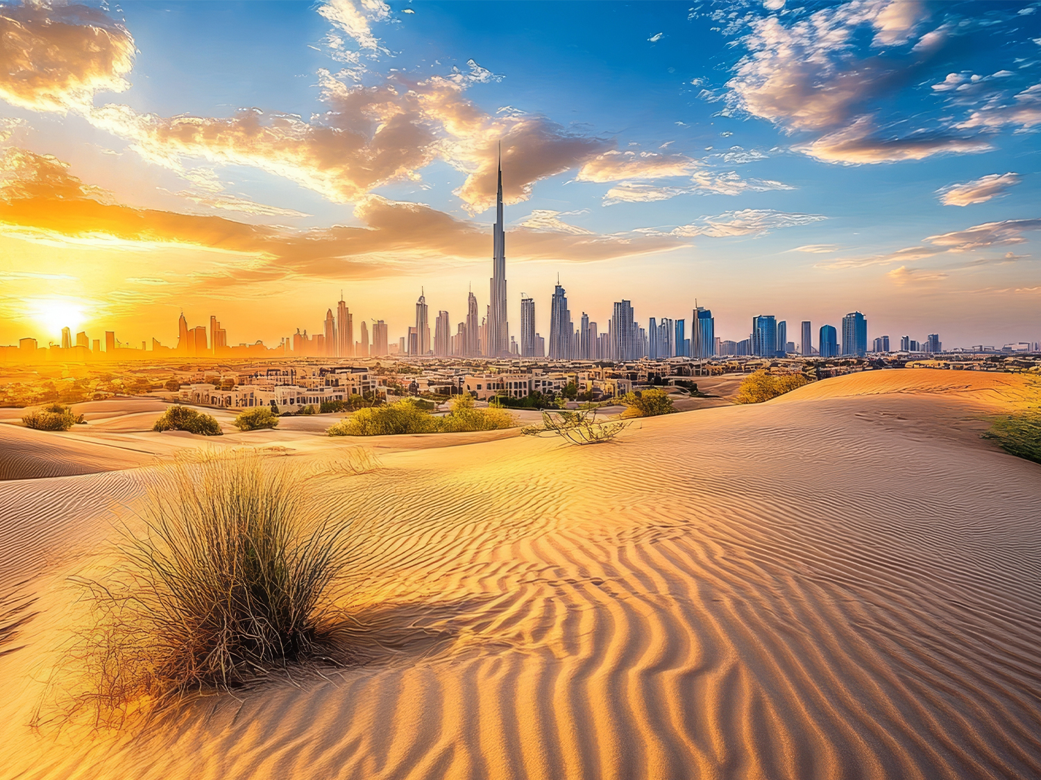 Dubai, Abu Dhabi, Burj Khalifa & Desert Safari (4 Star) - 4 days