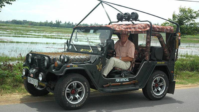 Jeep tour to Marble Mountain, Son Tra Peninsula and Hai Van Pass from Hoi An