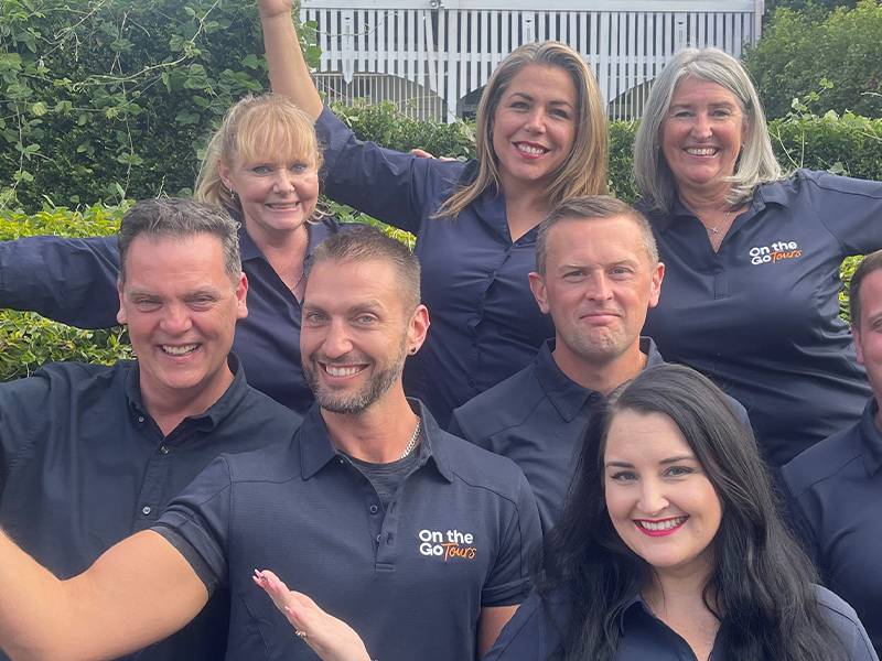 On the go tours. Sales Team