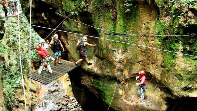 Guachipelin Adventure Volcano Zipline Horseback River Tubing Combo