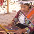 The impressive mountain views of the Sacred Valley in Peru