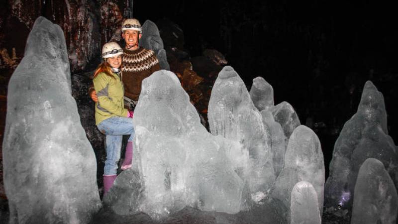 Lofthellir Ice Cave from Akureyri
