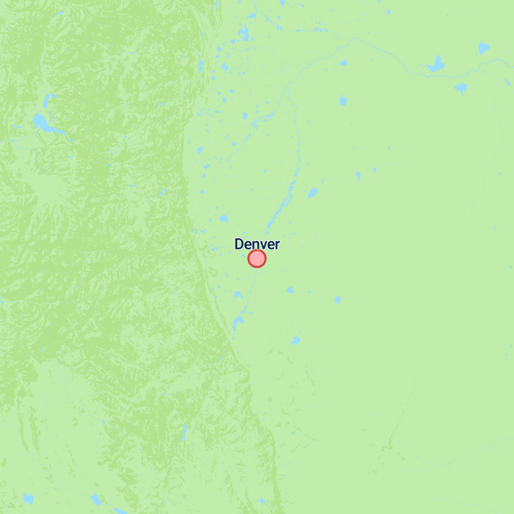 Best of Denver & Colorado - 3 days map