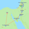 Ancient Ruins and Sacred Journeys - 12 days Map