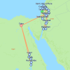 Sacred Sites and Ancient Wonders Odyssey - 20 days Map