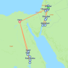 Journey Through the Wonders of Jordan and Egypt - 15 days Map