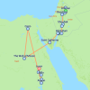 Journey Through Jordan and Egypt Wonders - 14 days Map