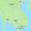 Secrets of Southeast Asia (3 Star) - 16 days Map