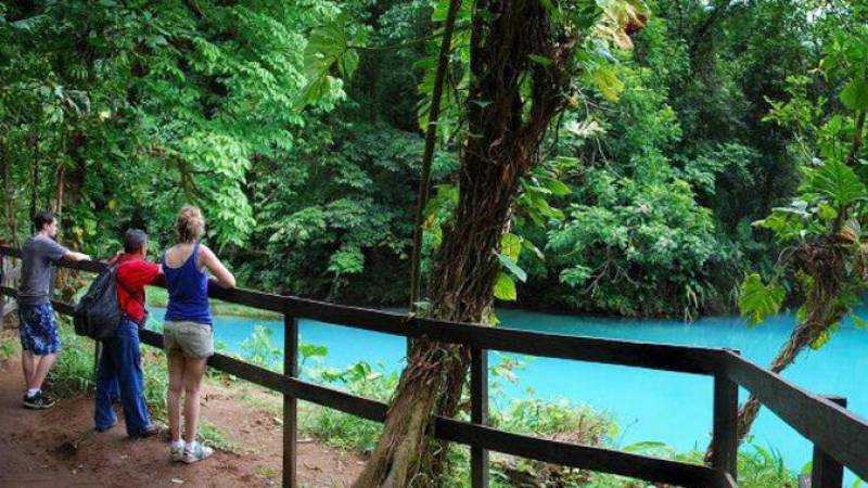 Rio Celeste Waterfall Hike from Arenal