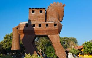 troy Trojan Horse Turkey